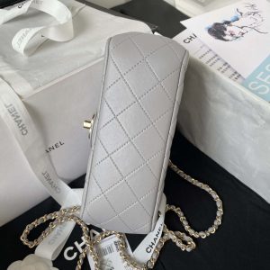 chanel as4140 camellia embossed with top handle bag gray 006 luxibags.ru .jpg