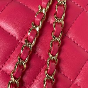 chanel as4140 camellia embossed with top handle bag rose red 006 luxibags.ru .jpg