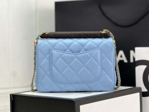 chanel as4151 small flap bag with top handle lambskin wenge wood blue 003 luxibags.ru .jpg