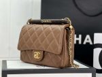 chanel as4151 small flap bag with top handle lambskin wenge wood brown 002 luxibags.ru .jpg