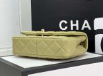 chanel as4151 small flap bag with top handle lambskin wenge wood matche green 005 luxibags.ru .jpg