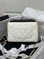 chanel as4151 small flap bag with top handle lambskin wenge wood white 003 luxibags.ru .jpg