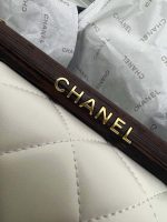 chanel as4151 small flap bag with top handle lambskin wenge wood white 006 luxibags.ru .jpg