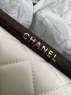 chanel as4151 small flap bag with top handle lambskin wenge wood white 006 luxibags.ru .jpg