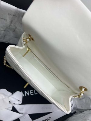 chanel as4151 small flap bag with top handle lambskin wenge wood white 008 luxibags.ru .jpg