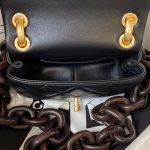 chanel as4165 mini flap bag lambskin wenge wood gold tone metal black 006 luxibags.ru .jpg