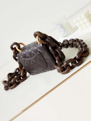 chanel as4165 mini flap bag lambskin wenge wood gold tone metal dark brown 004 luxibags.ru .jpg