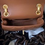 chanel as4165 mini flap bag lambskin wenge wood gold tone metal light brown 007 luxibags.ru .jpg