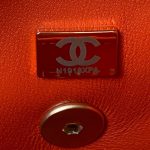 chanel as4165 mini flap bag lambskin wenge wood gold tone metal orange 008 luxibags.ru .jpg