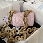 chanel as4165 mini flap bag lambskin wenge wood gold tone metal pink 002 luxibags.ru .jpg
