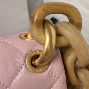 chanel as4165 mini flap bag lambskin wenge wood gold tone metal pink 004 luxibags.ru .jpg