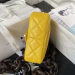 chanel as4165 mini flap bag lambskin wenge wood gold tone metal yellow 006 luxibags.ru .jpg