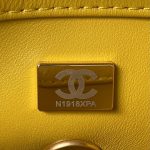 chanel as4165 mini flap bag lambskin wenge wood gold tone metal yellow 009 luxibags.ru .jpg