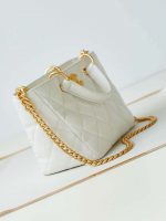 chanel as4188 small hobo bag shiny lambskin gold metal white 003 luxibags.ru .jpg