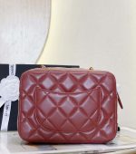 chanel as4198 mini bowling bag lambskin wenge wood wine red 005 luxibags.ru .jpg