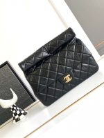 chanel as4199 clutch lambskin jersey gold tone metal black 01 luxibags.ru .jpg