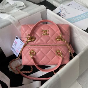 chanel as4201 bag with top handle lambskin pink 01 luxibags.ru .jpg