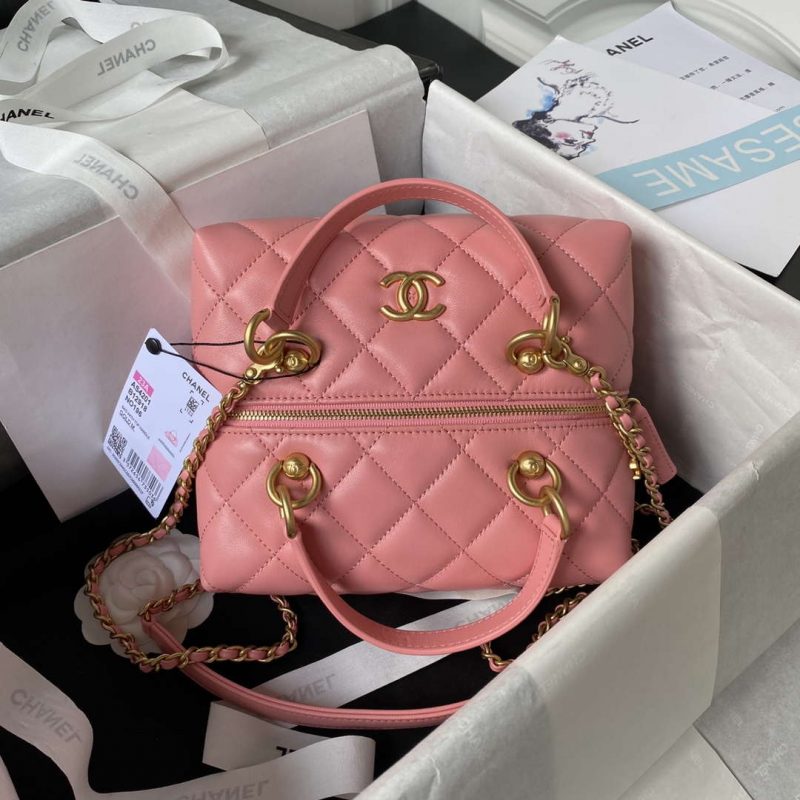 chanel as4201 bag with top handle lambskin pink 01 luxibags.ru .jpg