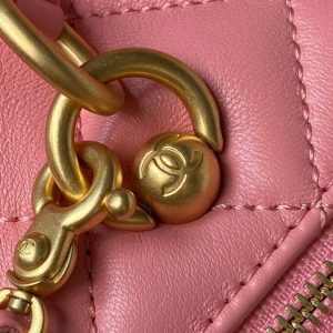 chanel as4201 bag with top handle lambskin pink 08 luxibags.ru .jpg