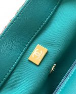 chanel as4221 large flap bag with top handle wool and silk tweed glass and wooden pearls 09 luxibags.ru .jpg