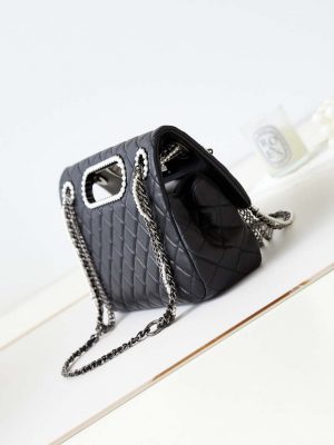 chanel as4221 small shopping bag aged shiny lambskin crystal pearls black metal black 004 luxibags.ru .jpg