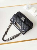 chanel as4221 small shopping bag aged shiny lambskin crystal pearls black metal black 007 luxibags.ru .jpg