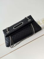 chanel as4223 large shopping bag aged shiny lambskin crystal pearls black metal black 007 luxibags.ru .jpg
