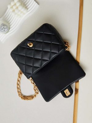 chanel as4231 small flap bag lambskin black 007 luxibags.ru .jpg