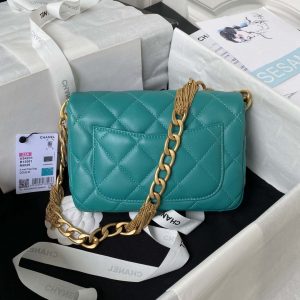 chanel as4231 small flap bag lambskin green 002 luxibags.ru .jpg