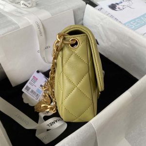 chanel as4231 small flap bag lambskin yellow 005 luxibags.ru .jpg