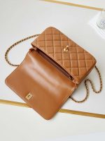 chanel as4232 small flap bag with top handle lambskin brown 007 luxibags.ru .jpg