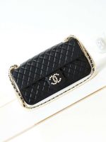 chanel as4245 flap bag lambskin with pearl metal chain black 001 luxibags.ru .jpg
