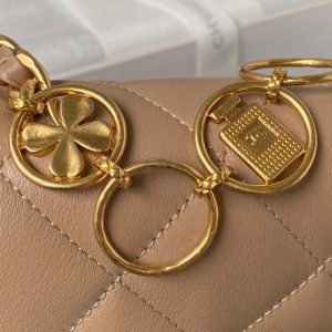 chanel as4274 mini flap crossbody bag lambskin apricot 005 luxibags.ru .jpg