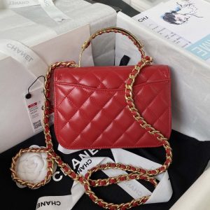 chanel as4306 small flap bag with handle lambskin red 002 luxibags.ru .jpg