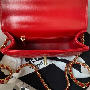 chanel as4306 small flap bag with handle lambskin red 006 luxibags.ru .jpg