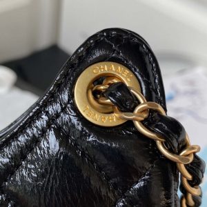 chanel as4323 small hobo bag shiny crumpled calfskin black gold metal 005 luxibags.ru .jpg