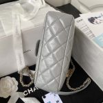 chanel as4323 small hobo bag shiny crumpled calfskin gold metal gray 005 luxibags.ru .jpg