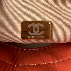 chanel as4323 small hobo bag shiny crumpled calfskin gold metal orange 009 luxibags.ru .jpg