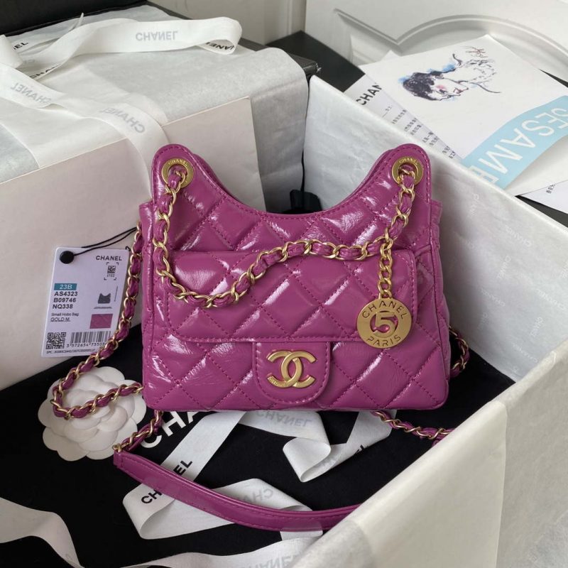 chanel as4323 small hobo bag shiny crumpled calfskin gold metal purple 001 luxibags.ru .jpg