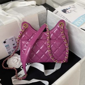 chanel as4323 small hobo bag shiny crumpled calfskin gold metal purple 002 luxibags.ru .jpg