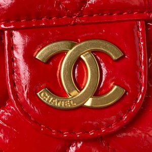 chanel as4323 small hobo bag shiny crumpled calfskin gold metal red 003 luxibags.ru .jpg