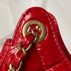 chanel as4323 small hobo bag shiny crumpled calfskin gold metal red 005 luxibags.ru .jpg