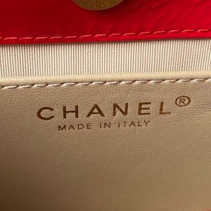 chanel as4323 small hobo bag shiny crumpled calfskin gold metal red 008 luxibags.ru .jpg