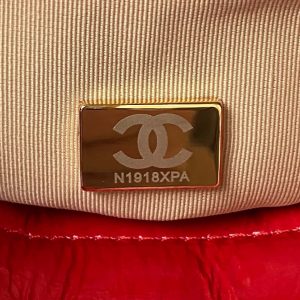 chanel as4323 small hobo bag shiny crumpled calfskin gold metal red 009 luxibags.ru .jpg