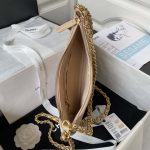 chanel as4368 large hobo bag shiny crumpled lambskin gold tone metal apricot 006 luxibags.ru .jpg