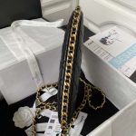 chanel as4368 large hobo bag shiny crumpled lambskin gold tone metal black 006 luxibags.ru .jpg