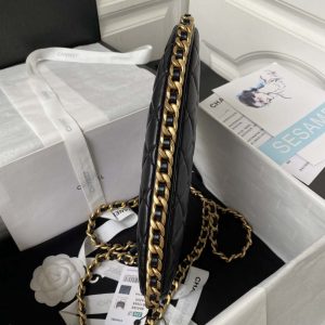 chanel as4368 large hobo bag shiny crumpled lambskin gold tone metal black 006 luxibags.ru .jpg