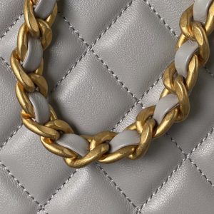 chanel as4368 large hobo bag shiny crumpled lambskin gold tone metal gray 006 luxibags.ru .jpg