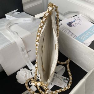 chanel as4368 large hobo bag shiny crumpled lambskin gold tone metal white 007 luxibags.ru .jpg