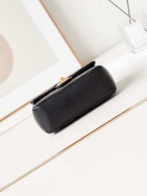 chanel as4384 mini flap bag pearly lambskin imitation pearls gold tone metal black 06 luxibags.ru .jpg